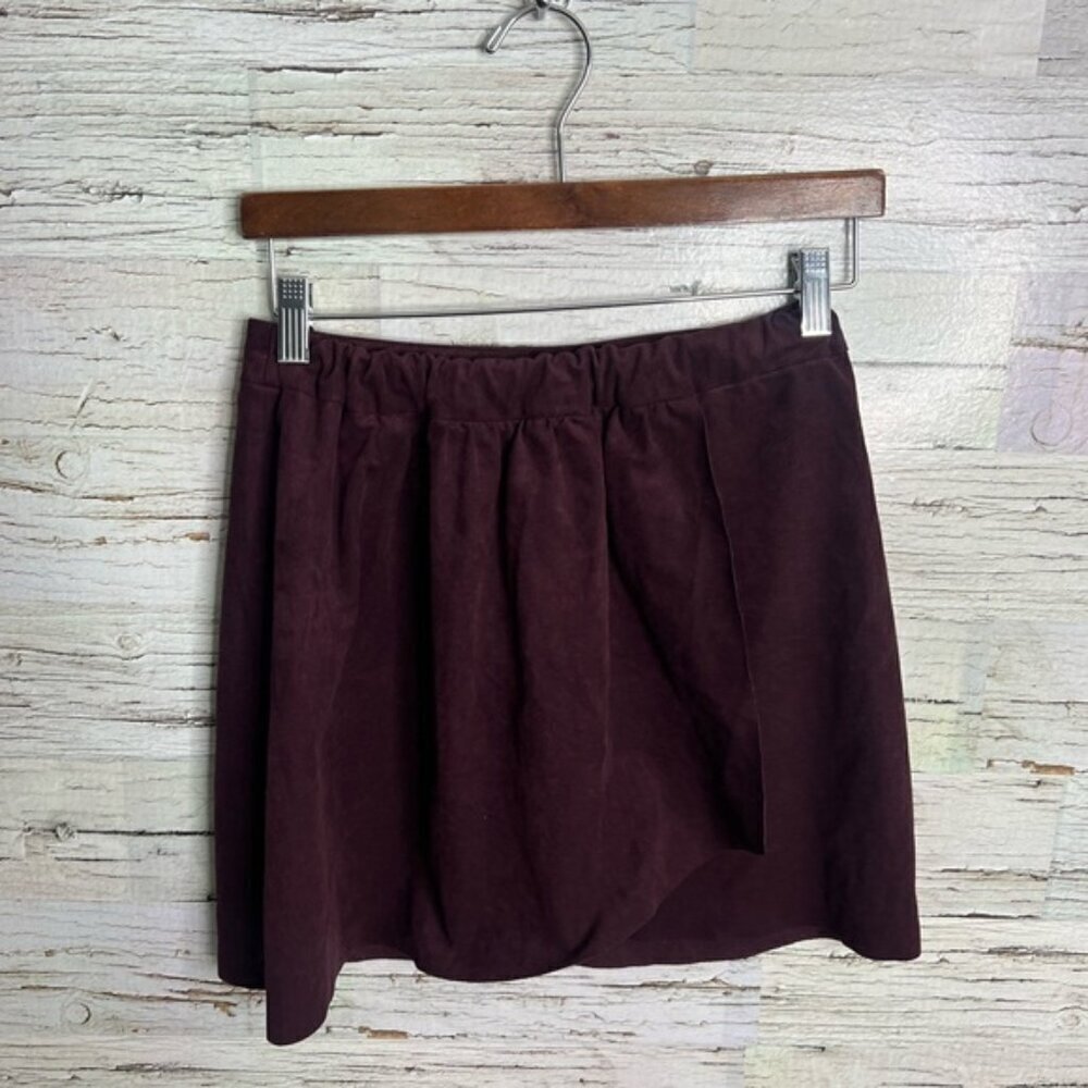 Artitzia Wilfred Free Nescher Skirt Maroon Wine size xs